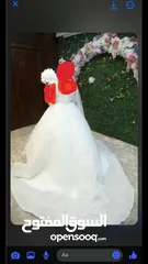  1 بدلة عرس لون ابيض
