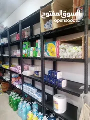  5 رفوف حديد سوبر ماركت
