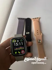  6 ساعة ابل شبيه الاصليه بتضوي لوجو ابل بالنسبة للسعر بنفع دفع نقود او نبادل اشياء (غير ساعة)
