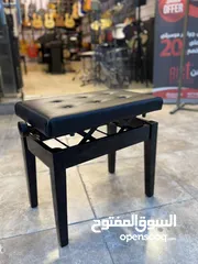  3 كرسي بيانو جديد كولتي عالي مع هايدرولك
