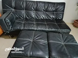  7 صوفا بيد كنباي مع بفه وتفتح ال سرير