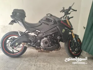  1 دراجه سوزوكي موديل 2022 1000 سي سي ماشيه 7500