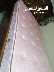  2 فرشه زنبركيه مفرد و نص للبيع