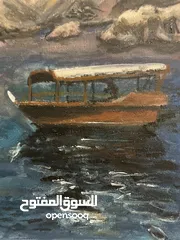  3 لوحة مسندم - Hand painted painting of Al Musandam