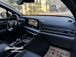  9 كيا سبورتاج GT Line ترخيص 2022 محرك 1600 هايبرد plug in/يقطع على الشحنه 65 كيلو متر  271 حصان
