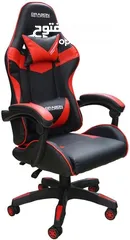  6 كرسي جيمنغ مريح لساعات اللعب الطويلة احمر واسود Dragon War Gaming Chair GC-035  السعر شامل التوصيل