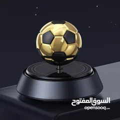  6 معطر سيارة بالطاقة الشمسية على شكل كرة سلة أضف لمسة فخامة وسيطرة على رائحة سيارتك يعمل بالضوء