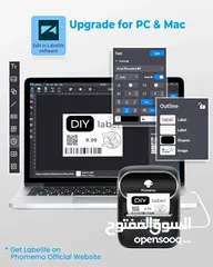  5 طابعة  بلوتوث  طباعة ستكرات و ليبل و اسعار و تواريخ