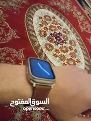  7 ساعة x8 ultra smart watch بحالة ممتازة جدا مع 7 كساتك
