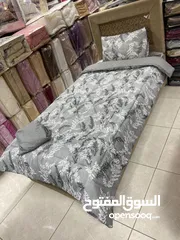  16 لحاف مفرد معرق والعاب  قماش باكستاني تفصيل   لحاف مفرد بعده الوان مشكل