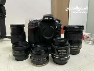  1 nikon d800e with lenses