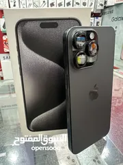  2 Iphone 15 pro max 256GB Black Titanium