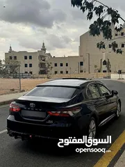  14 تويوتا كامري 2021 فل كامل مع فتحة فحص كامل 7 جيد كرت ابيض بحالة الشركة