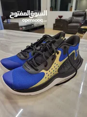  2 UA Basketball Shoes Size 46