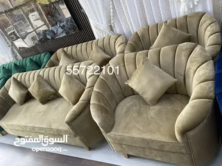  6 طقم كنب جديد مع التوصيل للمنزل 3600