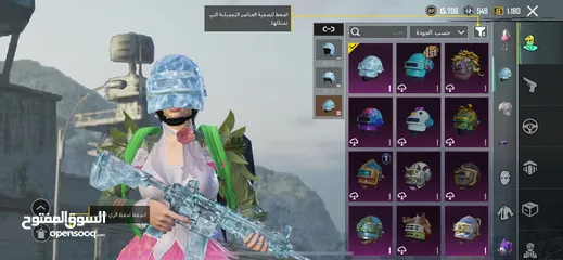  5 حساب ببجي عالمية لفل 74
