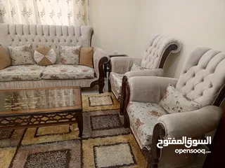  1 طقم كنب تفصيل للبيع