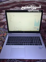  2 لابتوب HP Elitebook 860، كور i7 الجيل الثامن