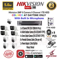  5 Hikvision CCTV CAMERA