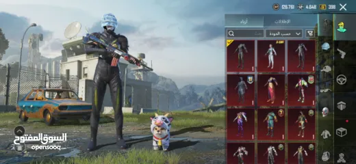  5 حساب ببجي على على 500