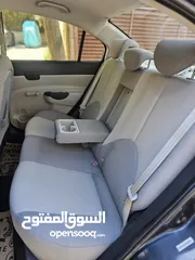  5 هيونداي اكسنت 2009 بحالة الشركة جير اوتوماتيك محرك 1600cc اصلي