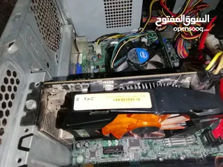  1 موجود جهاز بمواصفات I3 2130  GTX650 2GB 8ram DDR3 HDD 512 Power 300w مع ماوس وكيبورد وايدXBOX ب110 د
