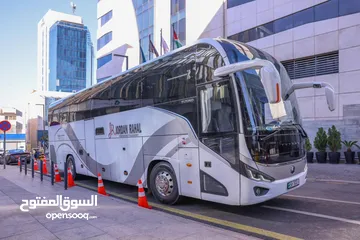  23 باص فان10ركاب لنقل الركاب والسياح وخدمات التوصيل من والى المطار والمعابر الحدوديه والجولات السياحيه