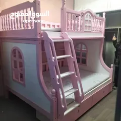  1 سرير أطفال