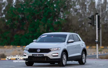  3 فولكس واجن T-Roc 2021 خليجي بدون حوادث بحالة ممتازة