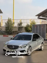  1 Mercedes E350d 2015 AMG بحالة الوكالة  متور 3.0 ديزل 6 سلندر