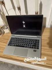 2 لابتوب HP مستعمل وبحالة الجديد مكفول سنة