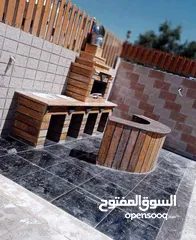  14 ديكورات حجر نوافير شلالات مغاسل فير بليس باربكيو ديكورات شبابيك ومداخل دربزينات ومشربيات اعمده