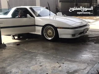  6 تويوتا سوبرا  mk3   بحاله الشركه 1986