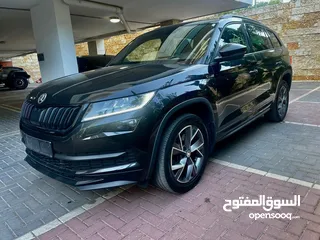  7 سكودا كودياك سبورت لاين 4*4 ترخيص 2019 للبيع كاش فقط او البدل ودفع الفرقية كاش