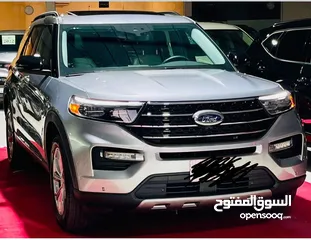  1 FORD EXPLORER XLT 4WD 2023 بدون صبغ