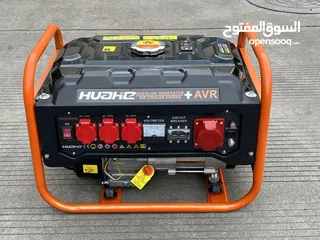 1 مولد   كهرباء ينزين 8500 واط بقوة 6,5 حصان HP قوي جداً فقط ب 850 شيكل فقط مخرج 3 فاز 380 V AC