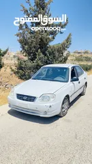  1 هونداي اكسنت موديل 2006 مشطوبة