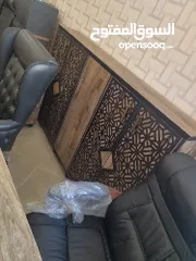  3 مكتب 220 سم موديل الزخرفه