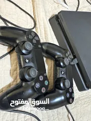  2 بلاستيشن سليم مع كرتونته