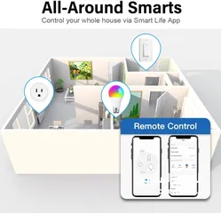  3 Smart Plug WiFi Outlet Plug 16A