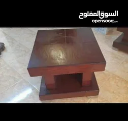  2 طاولات وبوفيه بحاله ممتازه