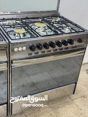 14 غاز افران يونيفيرسال بسعر مرتب ستانلس كامل وجوانب ستانلس