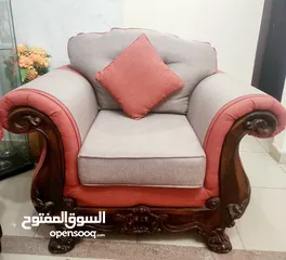  4 غرفة جلوس كنب كبير 7 أشخاص