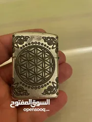  6 Zippo Lighter - Armor Tree of Life Antique Silver