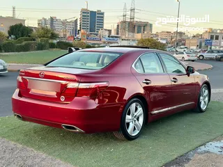  4 لكزس LS460L موديل 2011 - عداد 160 - وارد الساير - صبغ الوكاله