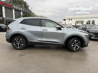  5 كيا سبورتاج ترخيص 2022 محرك 1600 هايبرد   جير أوتوماتيك 240 حصان