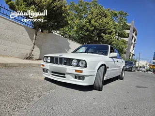  10 بوز النمر مواصفات كاملة . 1990 E30 M-technic II. كل اشي راكب أصلي BMW