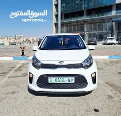  2 كيا بيكانتو 2020 فل بصمة  عداد قليل ( 50 ) ألف كيلو