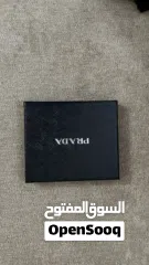  3 محفظة برادا أصلية زرقاء (جديدة لم تستعمل)