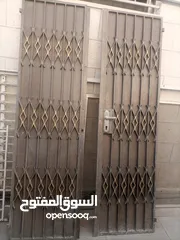  2 باب حديد فاصون ثقيل للبيع